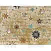 Fat Quarter - Cotton by Hoffman Fabrics - Music and Snowflakes