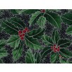 Cotton by Hoffman - Silver Metallic Holly