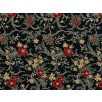 Cotton by Hoffman - Metallic Christmas Floral