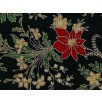 Fat Quarter - Cotton by Hoffman - Metallic Christmas Floral
