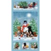 Cotton by SPX Fabrics - Holiday Pups Panel