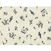 Fat Quarter - Cotton by Stof - Musical Notes - Ivory