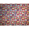 Cotton Poplin - Sweet Home Patchwork - Red