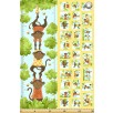 Cotton by Susybee - Oolie, the Monkey Growth Chart