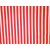 Cotton Poplin - Stripes - Red/White